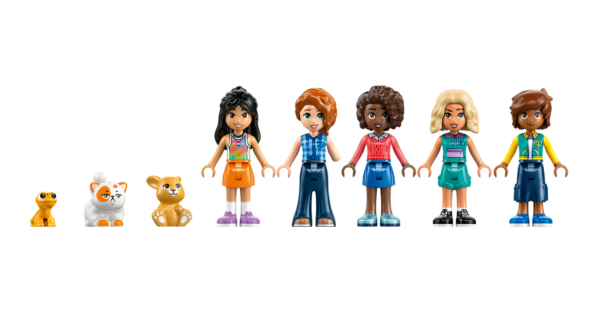 LEGO® Friends 42689 Heartlake City Clubhaus der Freunde – Minifiguren