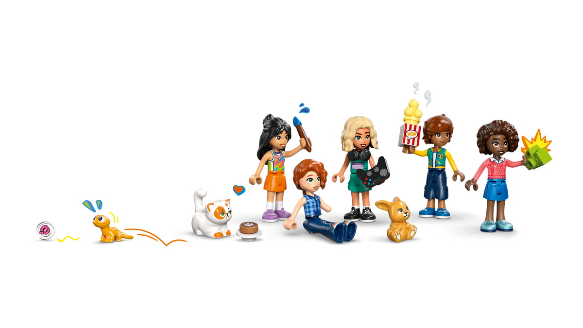 LEGO® Friends 42689 Heartlake City Clubhaus der Freunde – Detailansicht 2