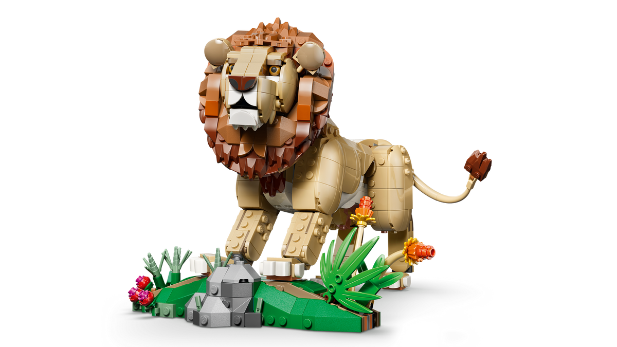 LEGO® Creator 31386 Wilde Tiere: Majestätischer Löwe – Detailansicht 3