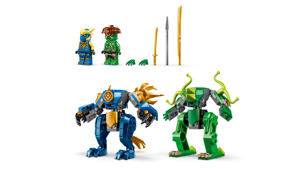LEGO® Ninjago 71853 Duell mit Jays Drachen-Mech – Detailansicht 1