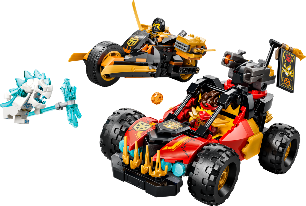 LEGO® Ninjago 71864 Kais und Coles Kombi-Flitzer – Modell