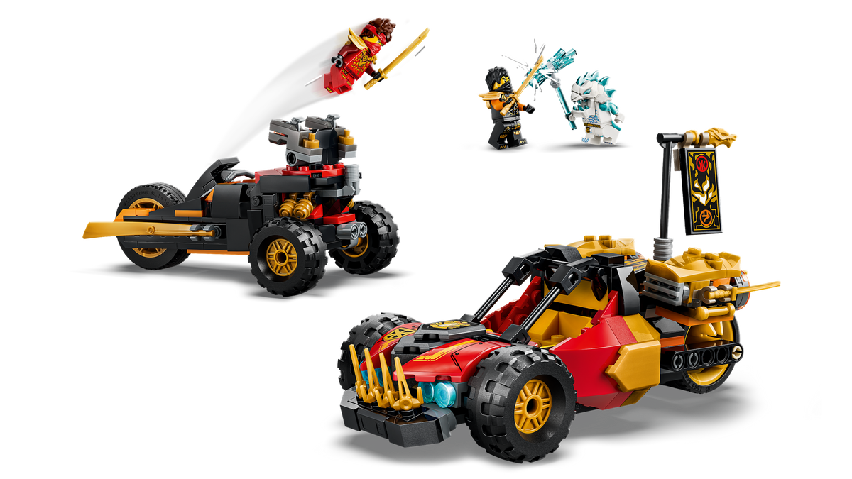 LEGO® Ninjago 71864 Kais und Coles Kombi-Flitzer – Detailansicht 2