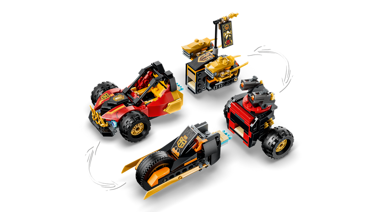 LEGO® Ninjago 71864 Kais und Coles Kombi-Flitzer – Detailansicht 3