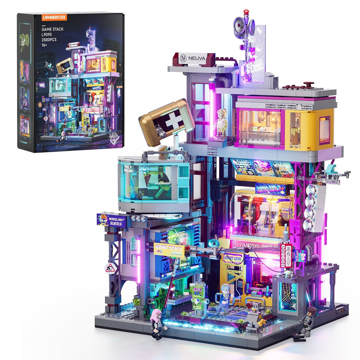 Lumibricks Game Stack 17005 mit Verpackung