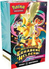 Pokemon TCG: Mega Entwicklung - Erhabene Helden Booster Bundle - Deutsch